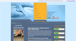Desktop Screenshot of footdoctoreastbay.com